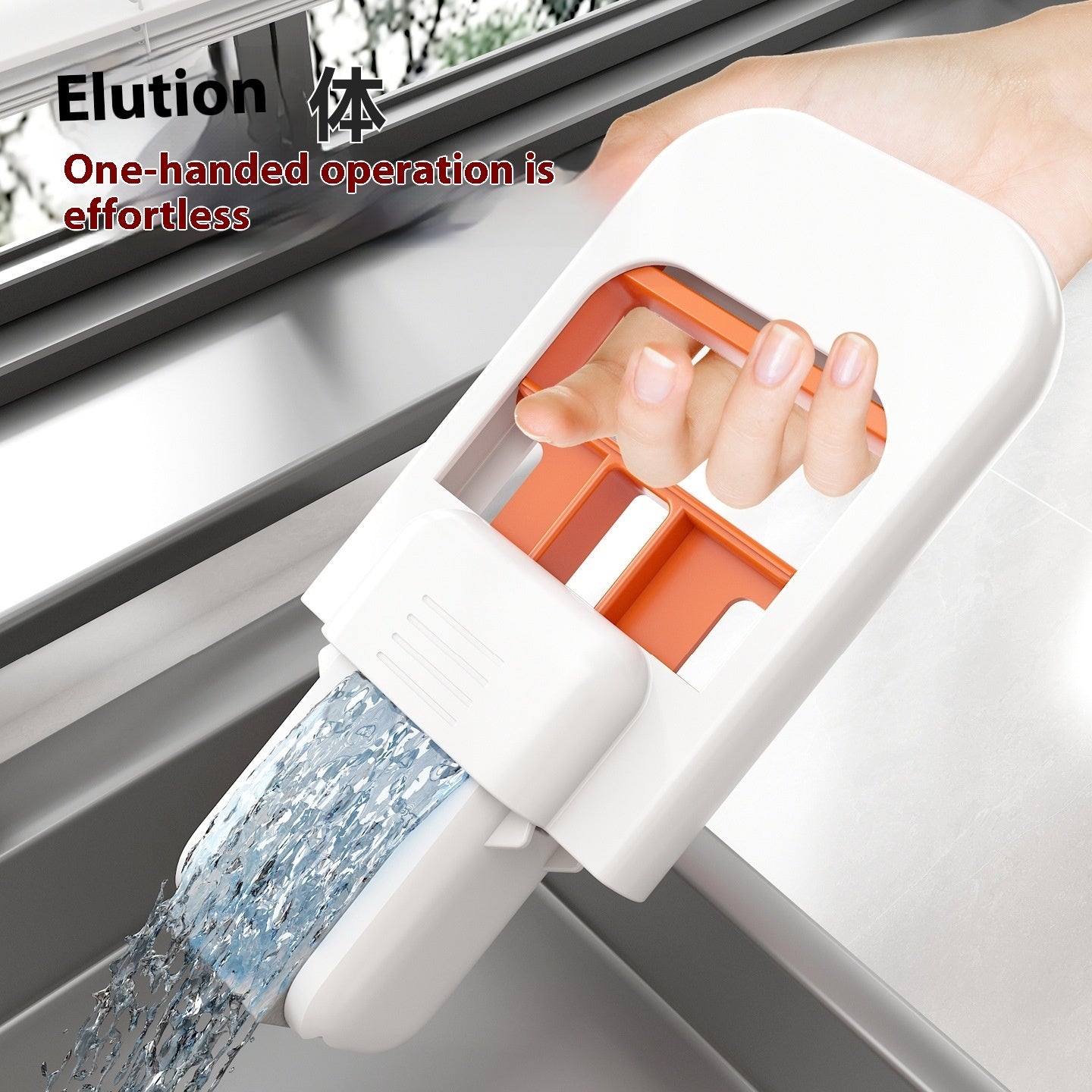 Katlanabilir, dayanıklı, elle yıkanabilir mini temizlik mop’u