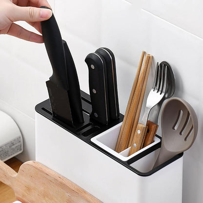 Mutfak Gereçleri ve Bıçakları için Plastik Saklama Rafı